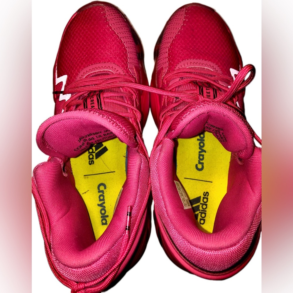 Adidas Donovan Mitchell D.O.N. Issue 2 Crayola Jazzberry Jam Red Shoes 7
